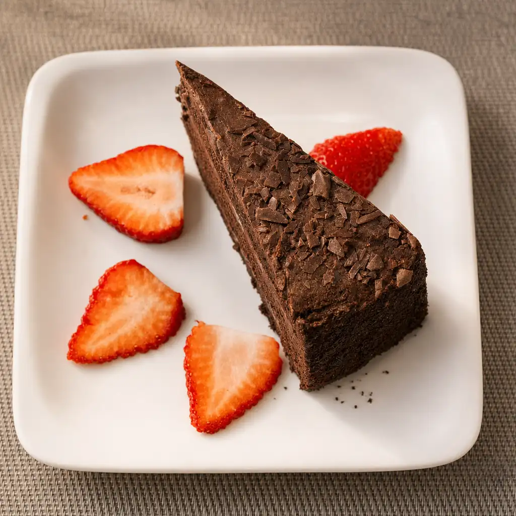 Chocolate Cake & Ice Cream.